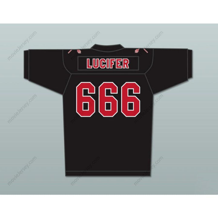 CUSTOM ANY Name Number ROBERT ENGLUND LUCIFER 666 DEVILS FOOTBALL JERSEY MARRIED WITH CHILDREN ED O' NEILL Football Jersey Top Stitched S-6XL