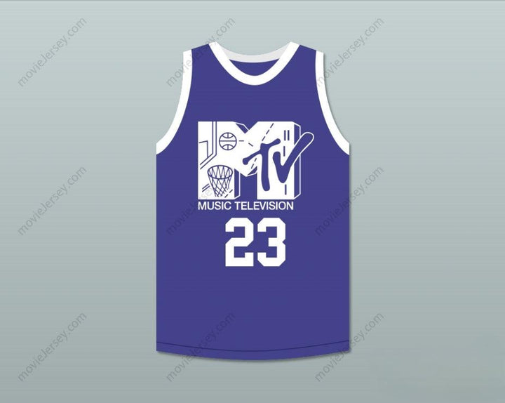 CUSTOM ANY Name Number DONNIE WAHLBERG 23 BASKETBALL JERSEY FIRST ANNUAL ROCK N' JOCK B-BALL JAM 1991 Top Stitched S-6XL
