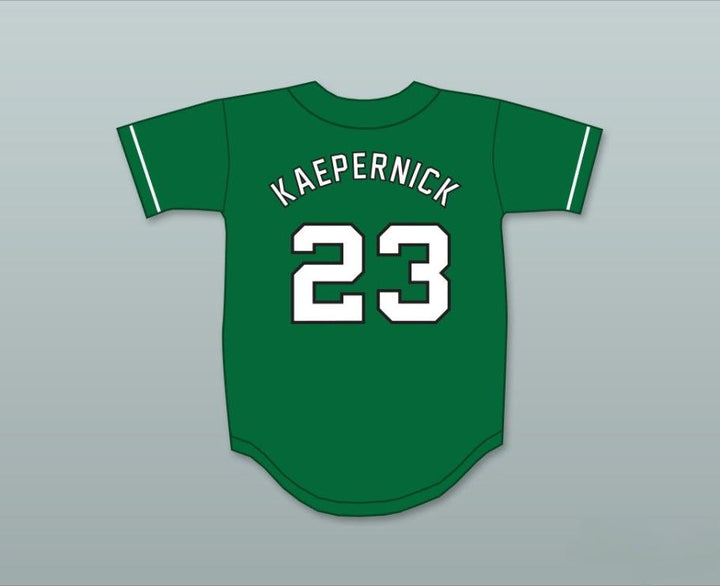 Custom Any Name Number COLIN KAEPERNICK 23 JOHN H. PITMAN HIGH SCHOOL PRIDE GREEN BASEBALL JERSEY 2 Top Stitched S-6XL
