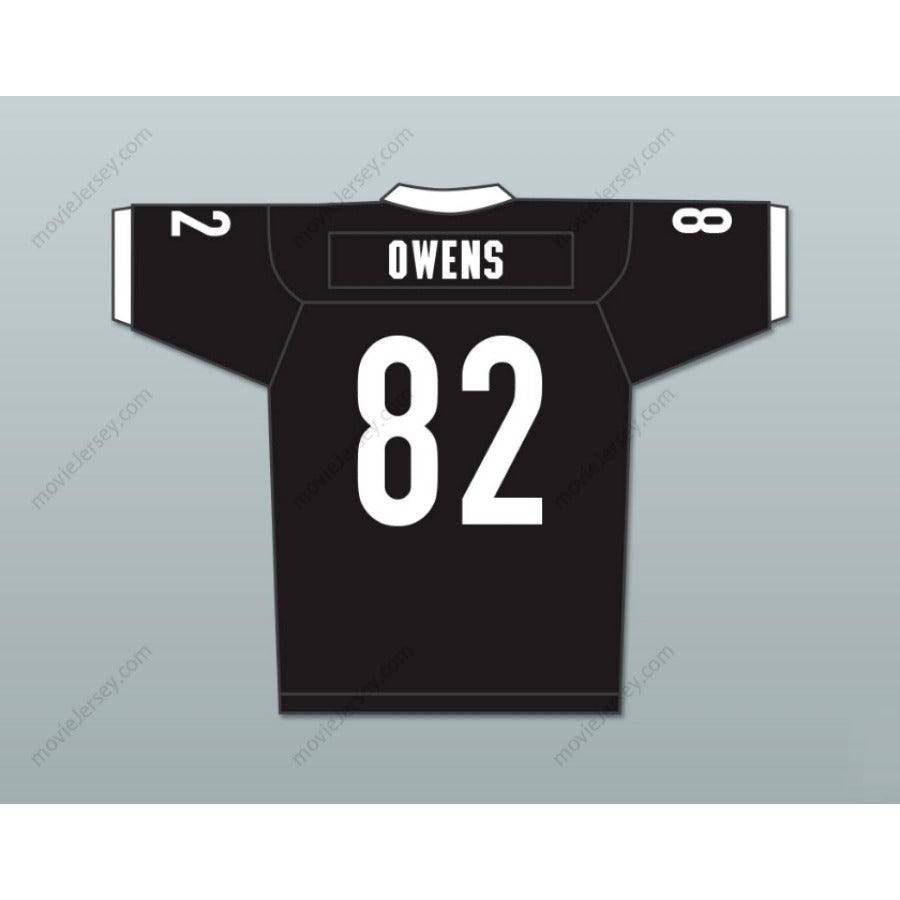 CUSTOM ANY Name Number TERRELL OWENS 82 MIAMI SHARKS WHITE TRIM Football Jersey Top Stitched S-6XL