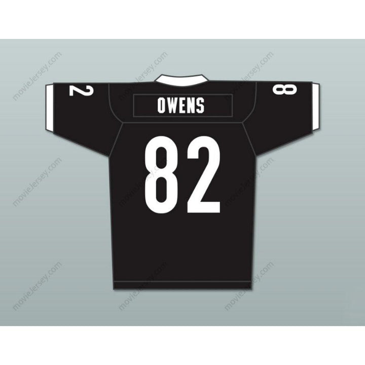 CUSTOM ANY Name Number TERRELL OWENS 82 MIAMI SHARKS WHITE TRIM Football Jersey Top Stitched S-6XL