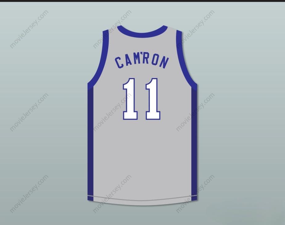 CUSTOM ANY Name Number RAPPER CAM'RON 11  CENTER RAMS BASKETBALL JERSEY Top Stitched S-6XL