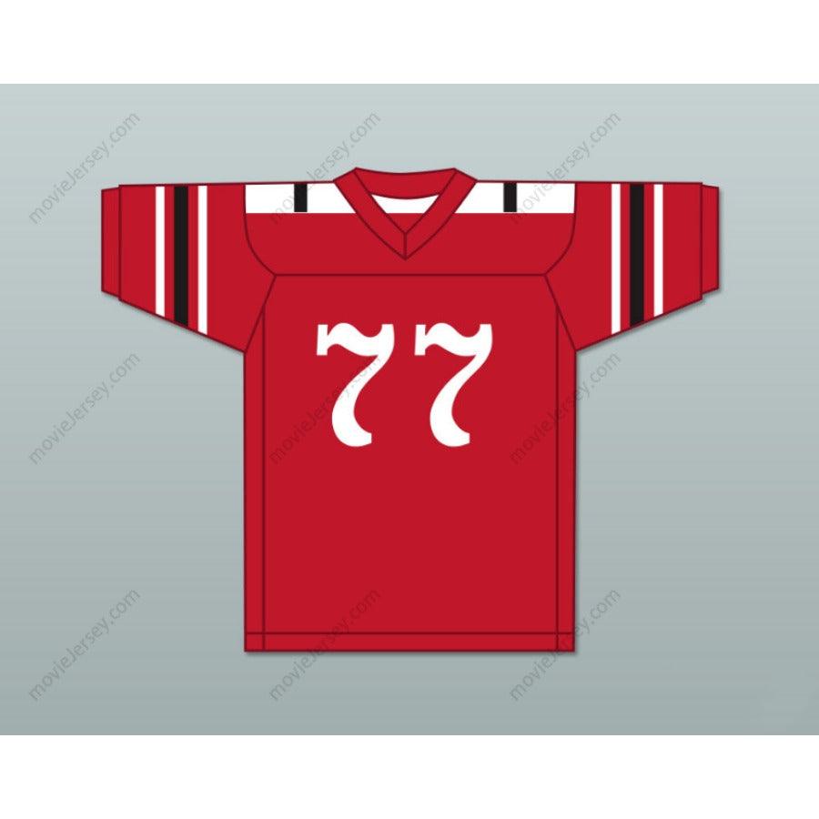 CUSTOM ANY Name Number MARION MOTLEY 77 CANTON MCKINLEY HIGH SCHOOL PUPS WHITE Football Jersey Top Stitched S-6XL