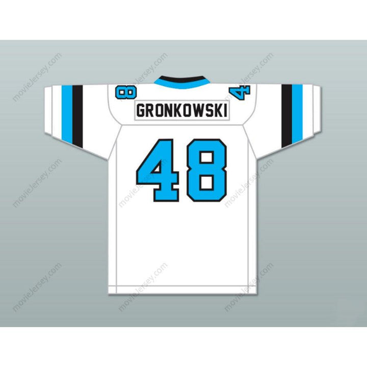 CUSTOM ANY Name Number ROB GRONKOWSKI 48 WOODLAND HILLS HIGH SCHOOL WOLVERINES Football Jersey Top Stitched S-6XL