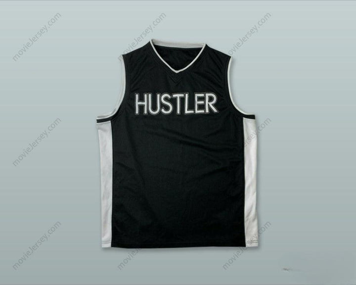 CUSTOM ANY Name Number HUSTLER BLACK BASKETBALL JERSEY Top Stitched S-6XL