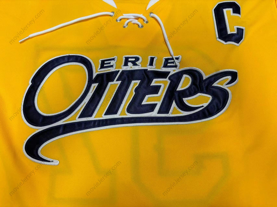 Custom Any Name Number CONNOR MCDAVID 97 ERIE OTTERS YELLOW HOCKEY JERSEY Top Stitched S-6XL