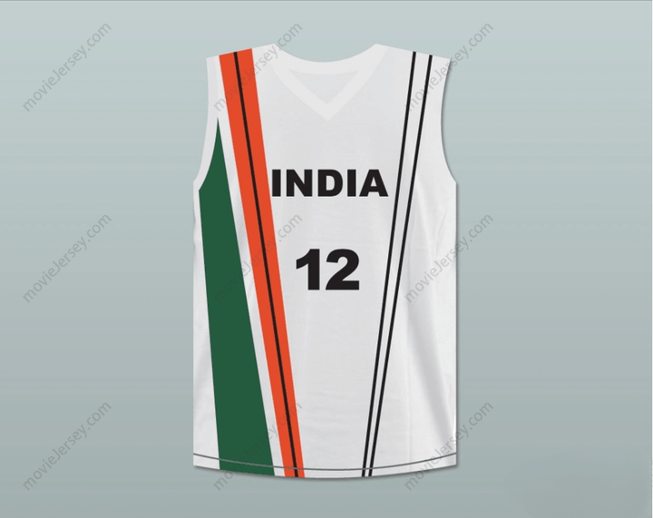 CUSTOM ANY Name Number SATNAM SINGH BHAMARA INDIA BASKETBALL JERSEY ANY PLAYER OR NUMBER STITCH SEWN Top Stitched S-6XL