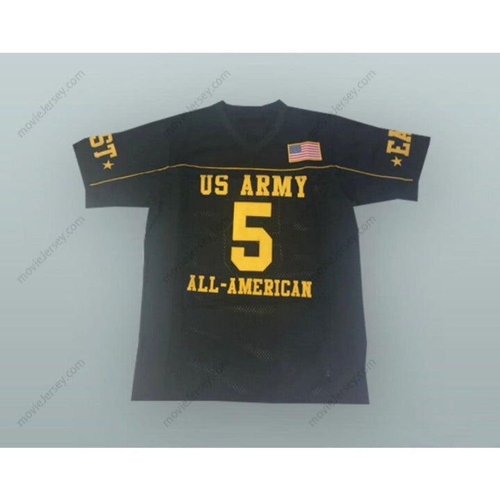 CUSTOM ANY Name Number TIM TEBOW 5 U.S. ARMY HIGH SCHOOL ALL-AMERICAN EAST BLACK FOOTBALL JERSEY Top Stitched S-6XL