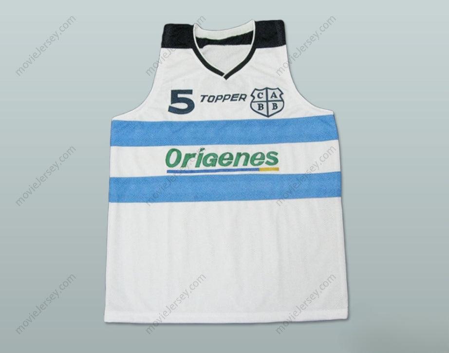 CUSTOM ANY Name Number MANU GINOBILI ARGENTINA BASKETBALL JERSEY Top Stitched S-6XL