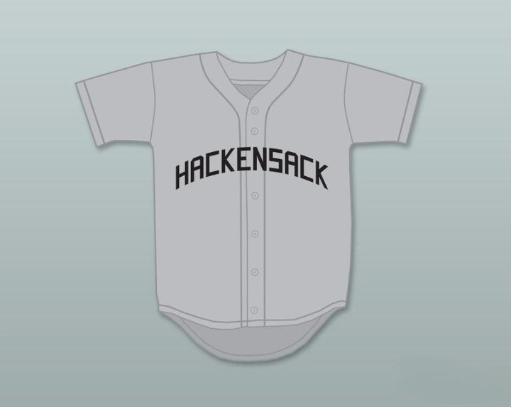 Custom Any Name Number MONTY BREWSTER 35   GRAY BASEBALL JERSEY BREWSTER'S MILLIONS Top Stitched S-6XL