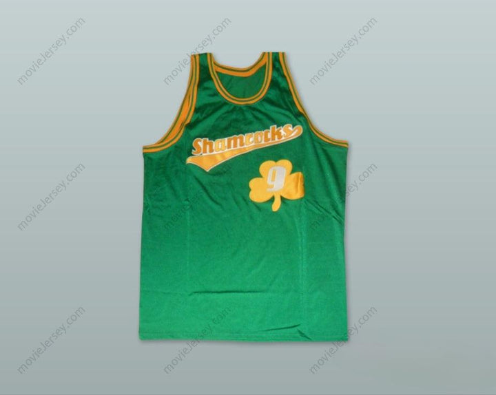 CUSTOM ANY Name Number 1972 RUCKER PARK SHAMROCKS 9 GREEN BASKETBALL JERSEY Top Stitched S-6XL