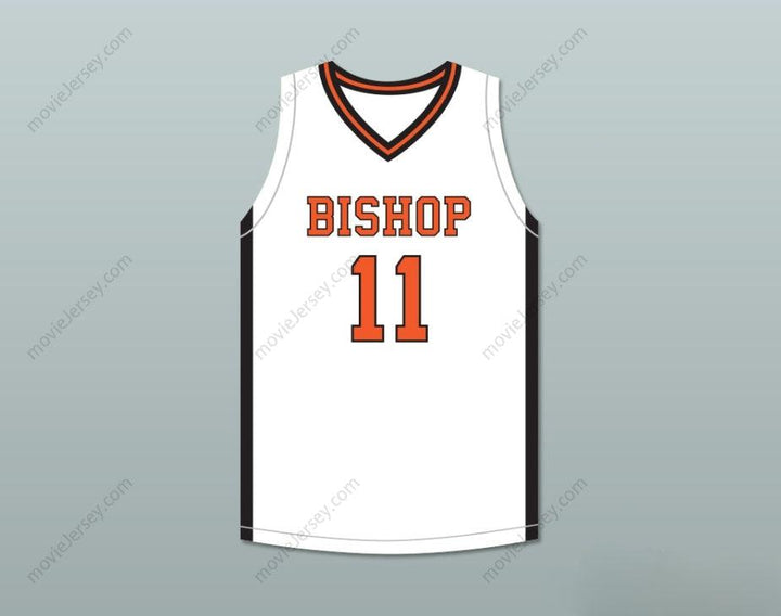 CUSTOM ANY Name Number KENNY DAWES 11 BISHOP HAYES TIGERS WHITE BASKETBALL JERSEY THE WAY BACK Top Stitched S-6XL