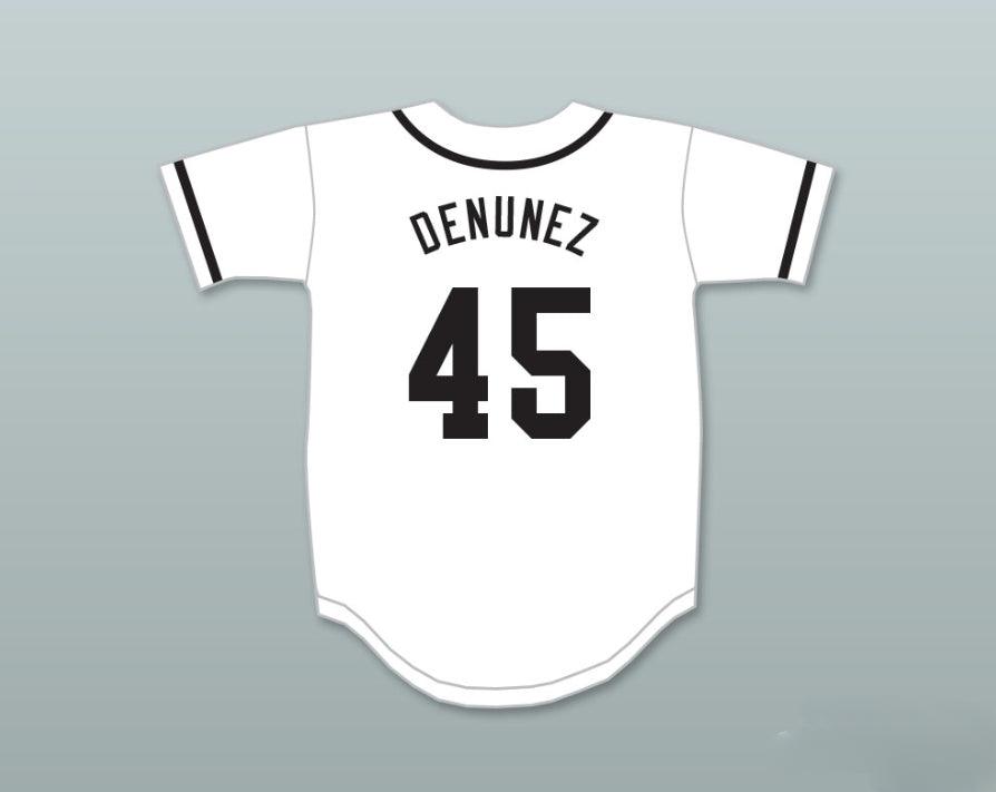 Custom Any Name Number KENNY DENUNEZ 45 BASEBALL JERSEY THE SANDLOT Top Stitched S-6XL