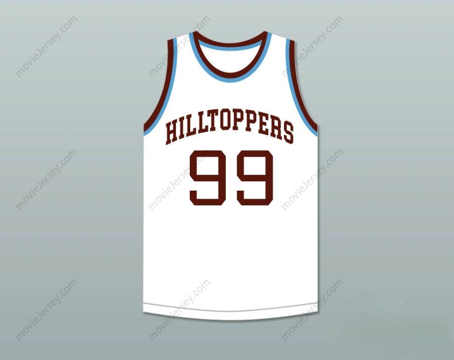 CUSTOM ANY Name Number GEORGE MIKAN 99 JOLIET CATHOLIC HIGH SCHOOL HILLTOPPERS WHITE BASKETBALL JERSEY 1 Top Stitched S-6XL