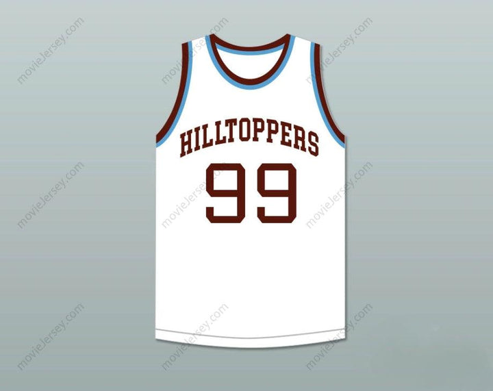 CUSTOM ANY Name Number GEORGE MIKAN 99 JOLIET CATHOLIC HIGH SCHOOL HILLTOPPERS WHITE BASKETBALL JERSEY 1 Top Stitched S-6XL