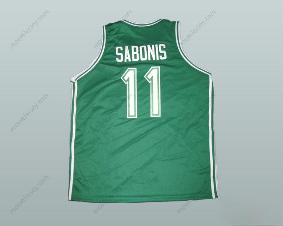 CUSTOM ANY Name Number ARVYDAS SABONIS ZALGIRIS KAUNAS BASKETBALL JERSEY Top Stitched S-6XL