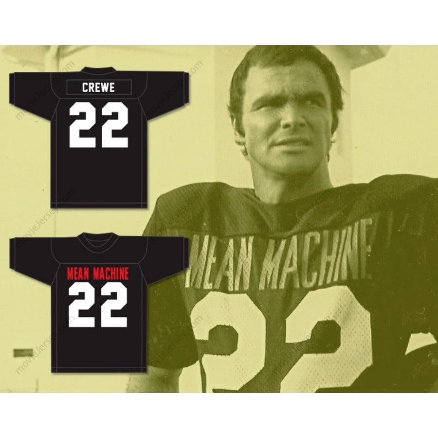 CUSTOM ANY Name Number BURT REYNOLDS 22 PAUL CREWE MEAN MACHINE CONVICTS FOOTBALL JERSEY Jersey Top Stitched S-6XL