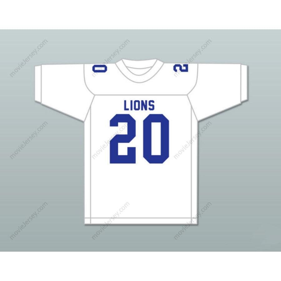 CUSTOM ANY Name Number EARL CAMPBELL 20 JOHN TYLER HIGH SCHOOL LIONS Football Jersey Top Stitched S-6XL