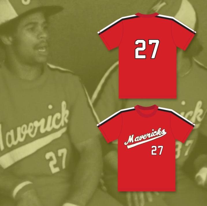 Custom Any Name Number REGGIE THOMAS 27   BASEBALL JERSEY THE BATTERED BASTARDS OF BASEBALL Top Stitched S-6XL