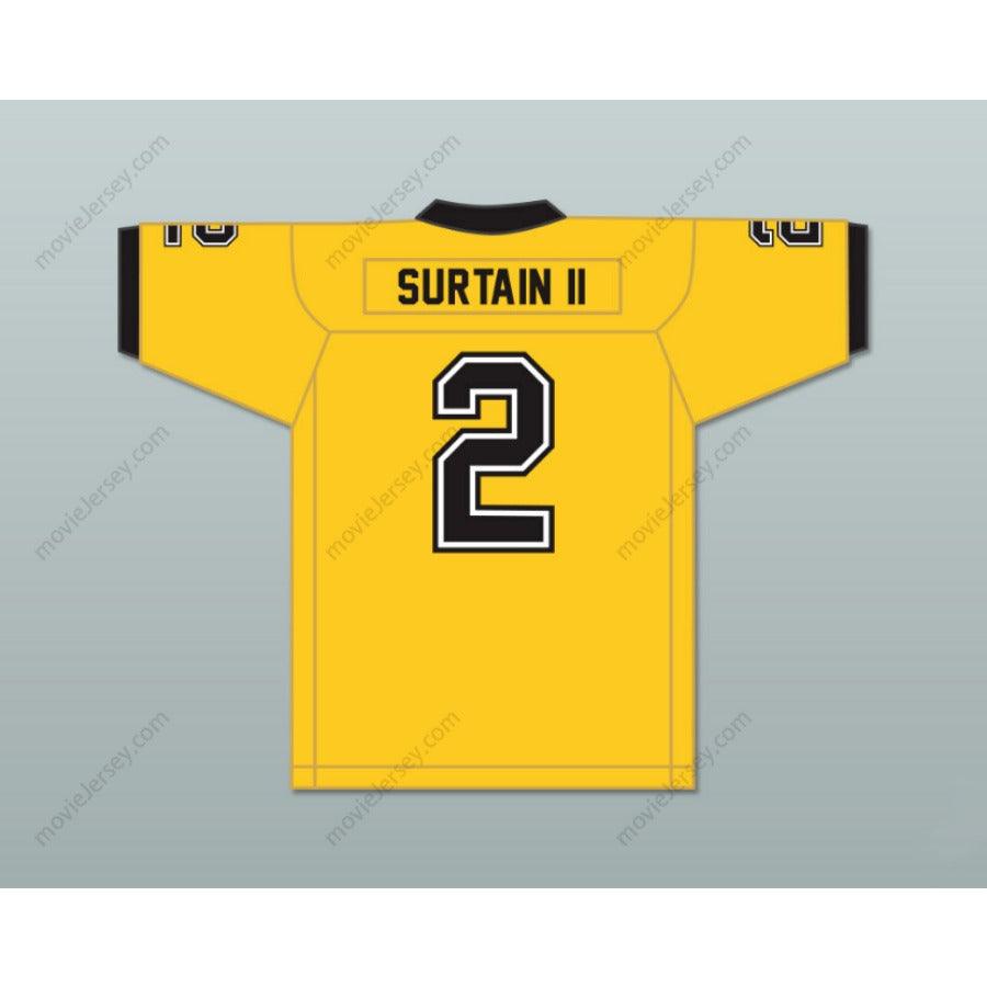 CUSTOM ANY Name Number PATRICK SURTAIN II 2 AMERICAN HERITAGE SCHOOL PATRIOTS Top Stitched S-6XL