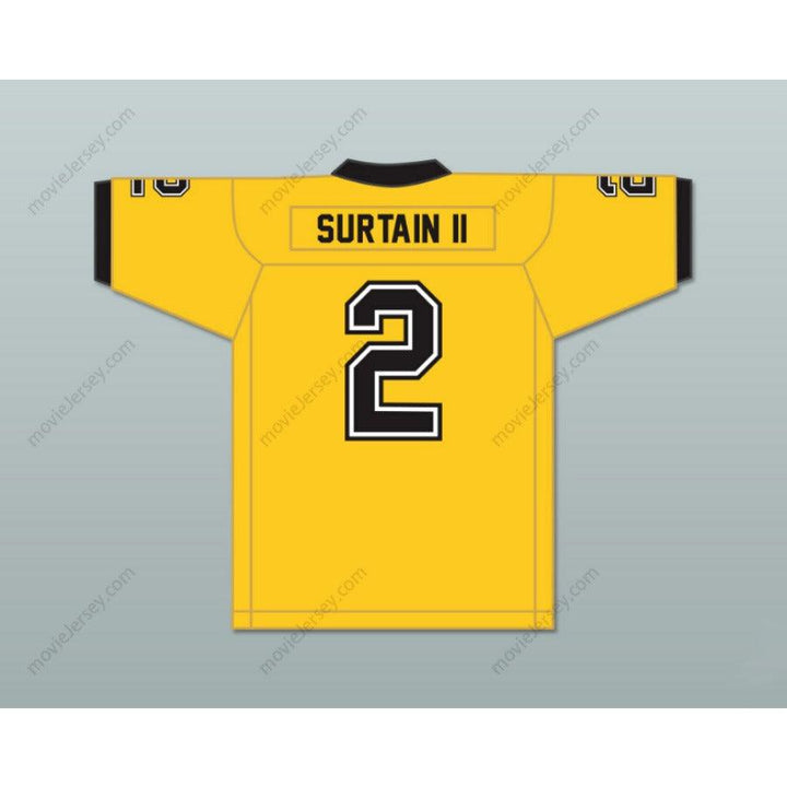 CUSTOM ANY Name Number PATRICK SURTAIN II 2 AMERICAN HERITAGE SCHOOL PATRIOTS Top Stitched S-6XL