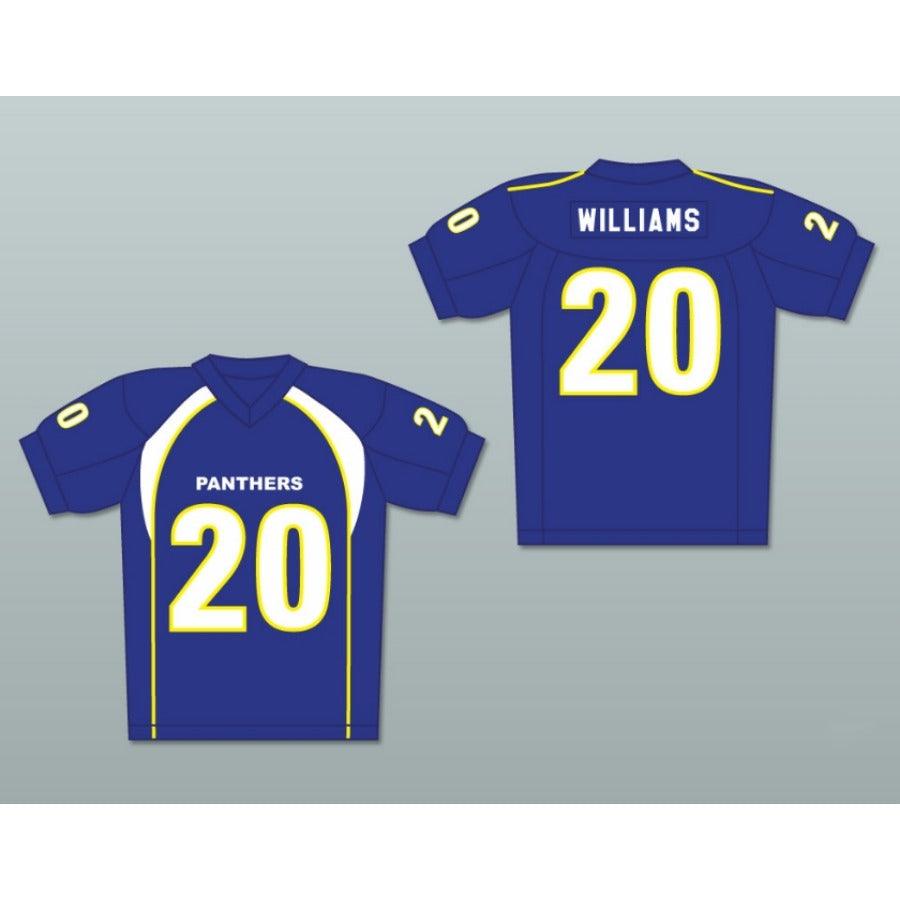 CUSTOM ANY Name Number FRIDAY NIGHT LIGHTS BRIAN SMASH WILLIAMS 20 DILLON HIGH SCHOOL PANTHERS Football Jersey Top Stitched S-6XL