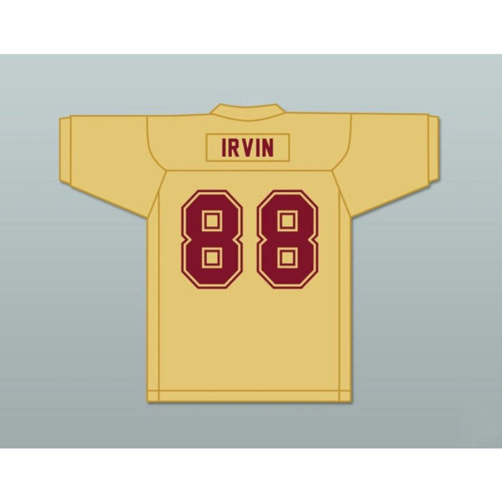 CUSTOM ANY Name Number MICHAEL IRVIN 88 HEARTLAND STATE UNIVERSITY COMEBACKS Football Jersey Top Stitched S-6XL