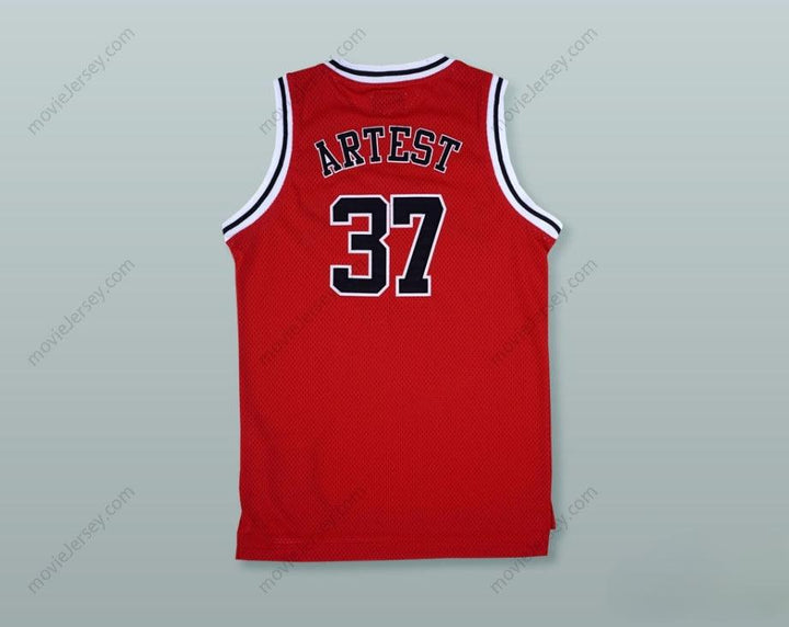 CUSTOM ANY Name Number METTA WORLD PEACE RON ARTEST 37  ACADEMY CARDINALS BASKETBALL JERSEY Top Stitched S-6XL