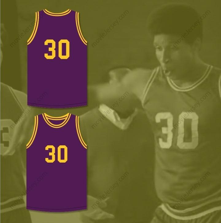 CUSTOM ANY Name Number MAGIC JOHNSON 30 PURPLE BASKETBALL JERSEY THE LEGEND OF YOUNG LARRY BIRD SKIT Top Stitched S-6XL