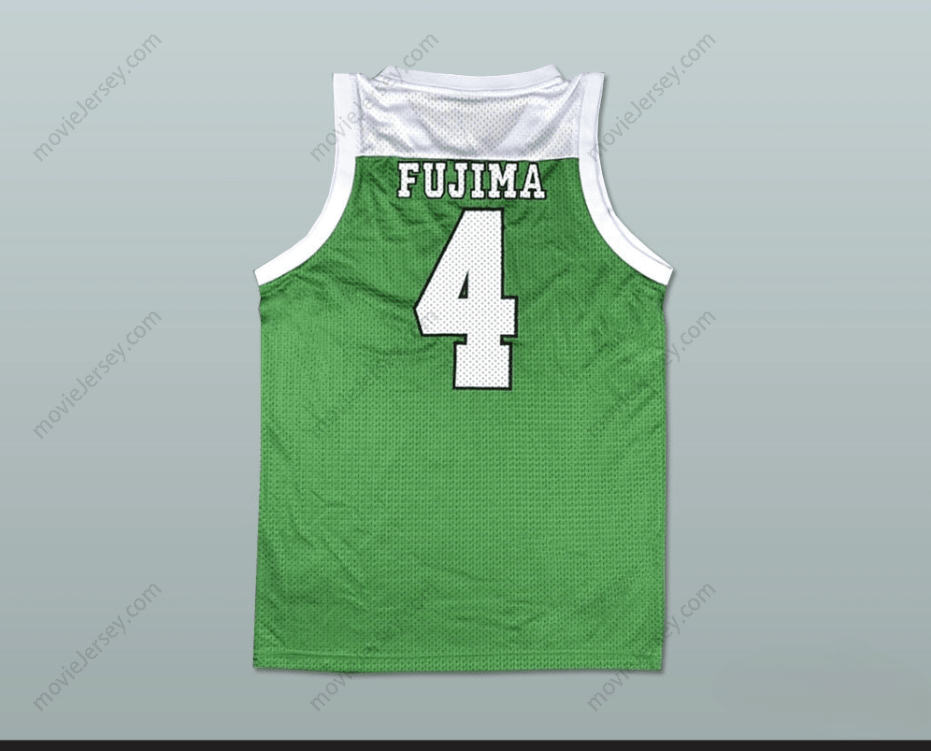 CUSTOM ANY Name Number SLAM DUNK SHOYO 4 KENJI FUJIMA BASKETBALL JERSEY MANGA Top Stitched S-6XL