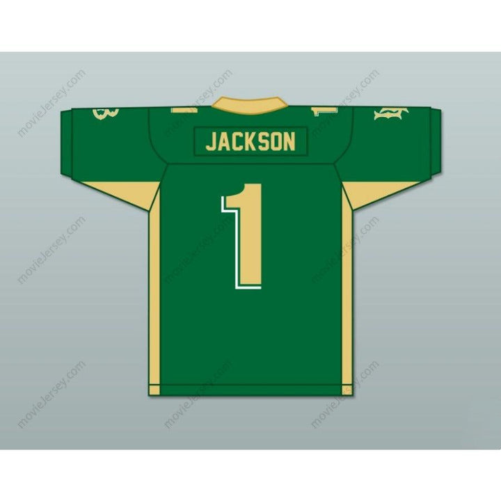 CUSTOM ANY Name Number DESEAN JACKSON 1 LONG BEACH POLYTECHNIC HIGH SCHOOL JACKRABBITS Football Jersey Top Stitched S-6XL