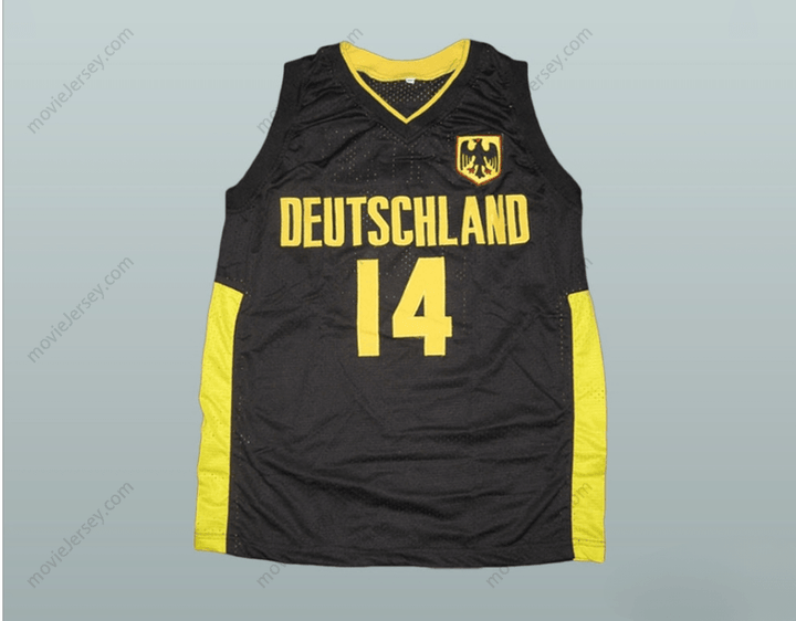 CUSTOM ANY Name Number DIRK NOWITZKI DEUTSCHLAND BASKETBALL JERSEY Top Stitched S-6XL