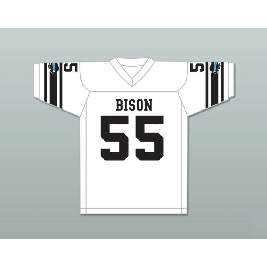 CUSTOM ANY Name Number ROY CHUTNEY 55 BLUE SPRINGS BISON HIGH SCHOOL Football Jersey Top Stitched S-6XL