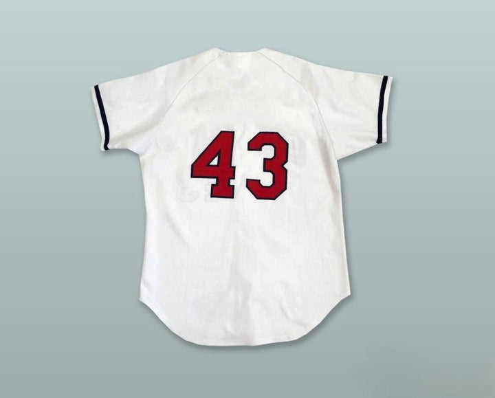 Custom Any Name Number FALLS GEMS 43 WHITE BASEBALL JERSEY Top Stitched S-6XL