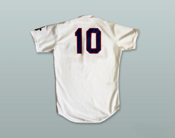 Custom Any Name Number BUTTE COPPER KINGS 10 WHITE BASEBALL JERSEY Top Stitched S-6XL