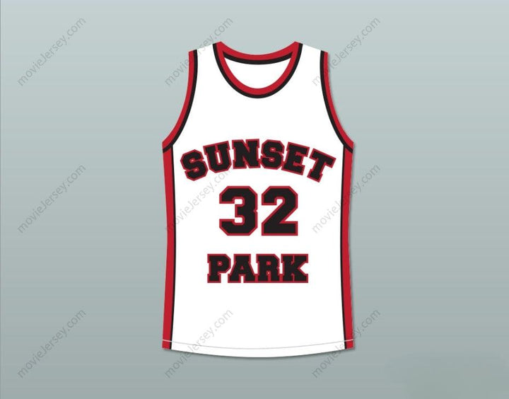 CUSTOM ANY Name Number TERRENCE HOWARD SPACEMAN 32 SUNSET PARK WHITE BASKETBALL JERSEY Top Stitched S-6XL