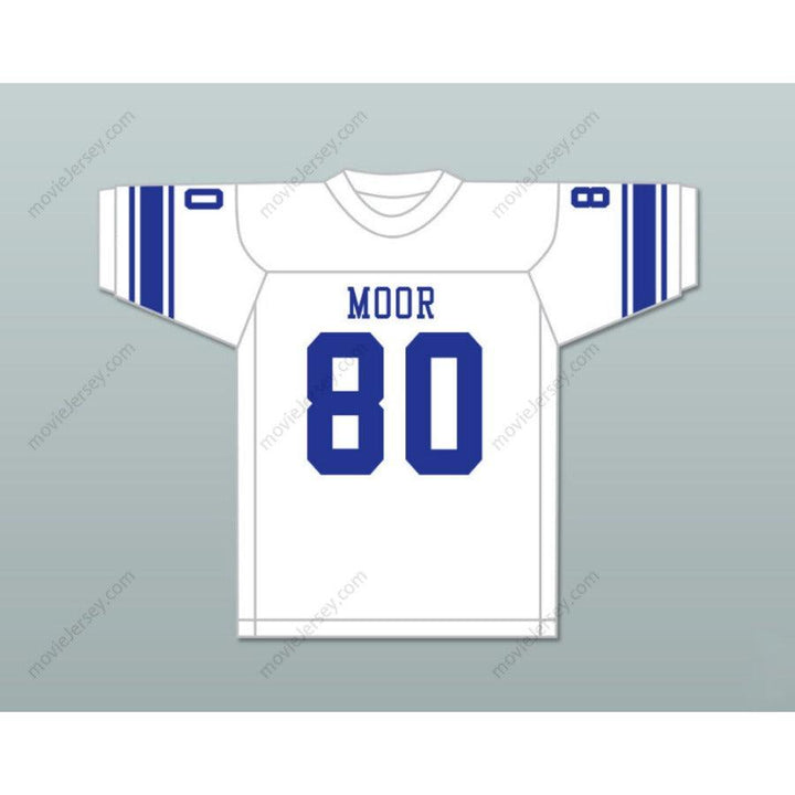 CUSTOM ANY Name Number JERRY RICE 80 MOOR HIGH SCHOOL BLUE FOOTBALL JERSEY Top Stitched S-6XL