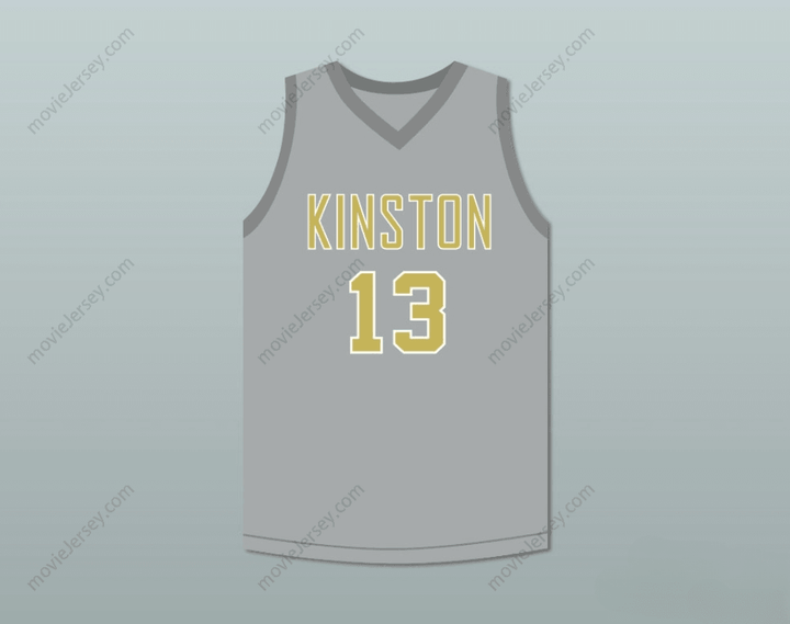 CUSTOM ANY Name Number BRANDON INGRAM 13 HIGH SCHOOL GRAY BASKETBALL JERSEY Top Stitched S-6XL
