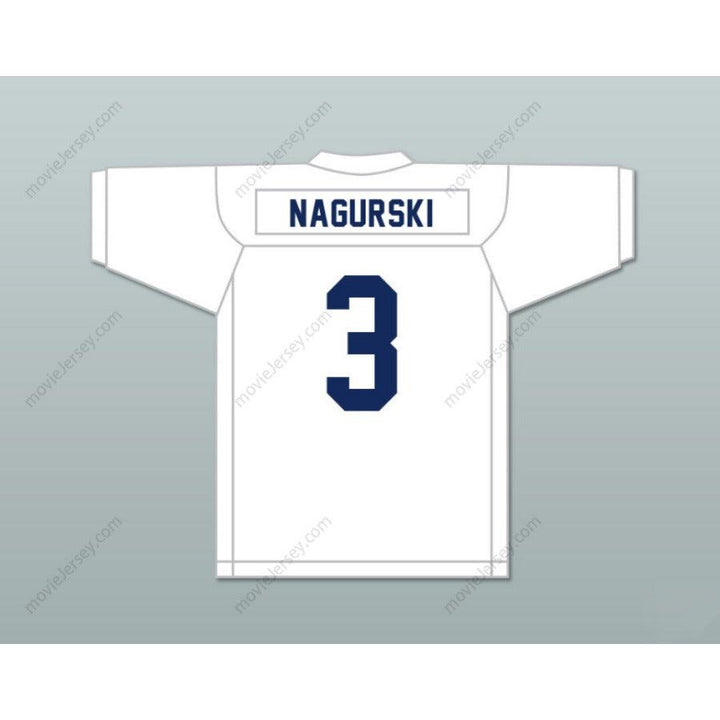 CUSTOM ANY Name Number BRONKO NAGURSKI 3 BEMIDJI HIGH SCHOOL LUMBERJACKS Football Jersey Top Stitched S-6XL