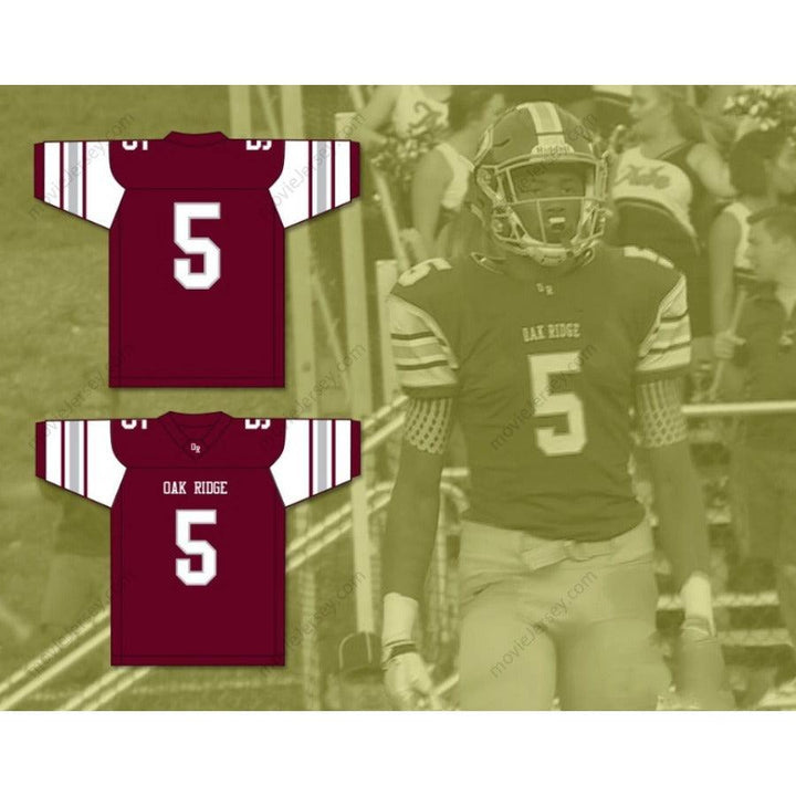 CUSTOM ANY Name Number TEE HIGGINS 5 OAK RIDGE HIGH SCHOOL WILDCATS Football Jersey Top Stitched S-6XL