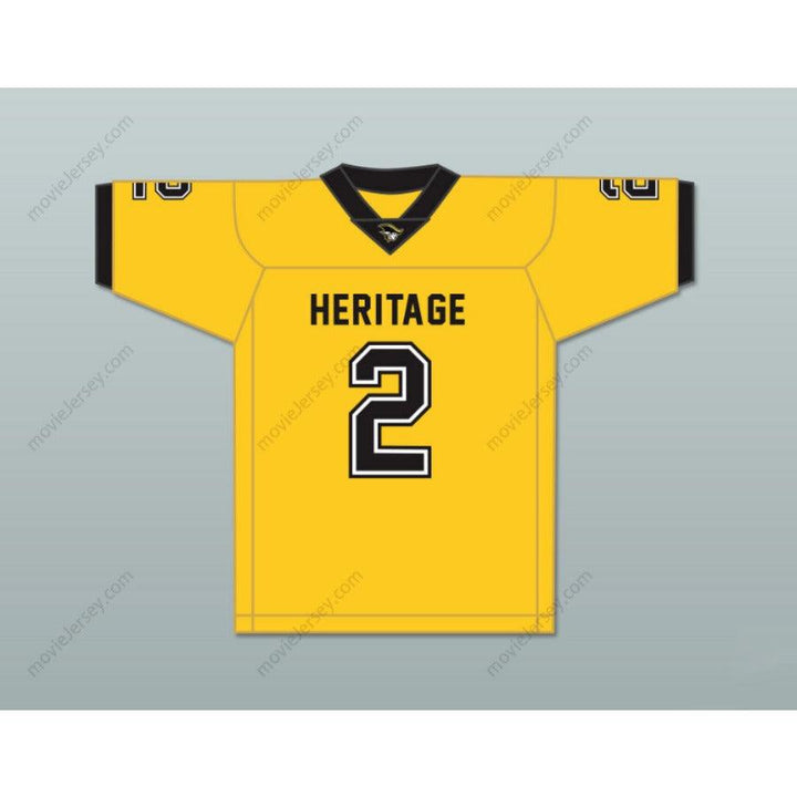 CUSTOM ANY Name Number PATRICK SURTAIN II 2 AMERICAN HERITAGE SCHOOL PATRIOTS Top Stitched S-6XL