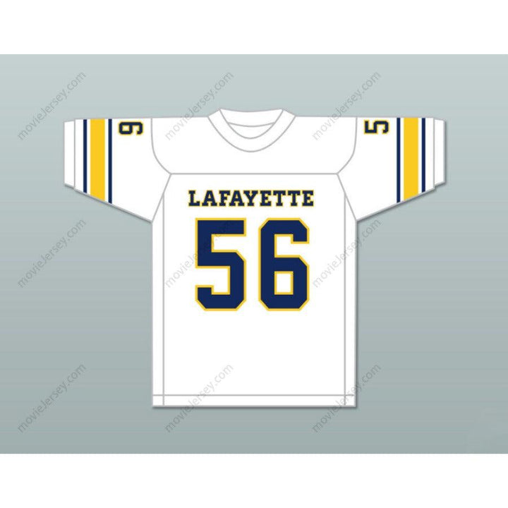 CUSTOM ANY Name Number LAWRENCE TAYLOR 56 LAFAYETTE HIGH SCHOOL RAMS NAVY BLUE FOOTBALL JERSEY Top Stitched S-6XL