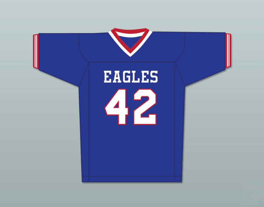 CUSTOM ANY Name Number CAM NEWTON 42  MIDDLE SCHOOL FOOTBALL JERSEY Top Stitched S-6XL