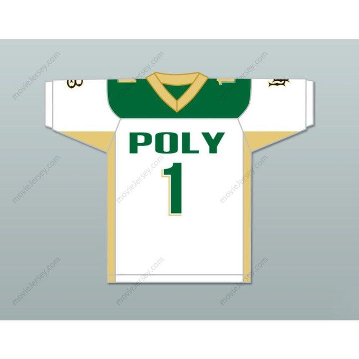 CUSTOM ANY Name Number DESEAN JACKSON 1 LONG BEACH POLYTECHNIC HIGH SCHOOL JACKRABBITS Football Jersey Top Stitched S-6XL