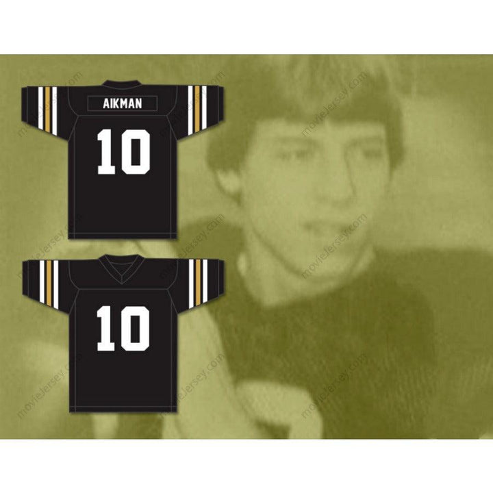 CUSTOM ANY Name Number TROY AIKMAN 10 HENRYETTA HIGH SCHOOL KNIGHTS Football Jersey Top Stitched S-6XL