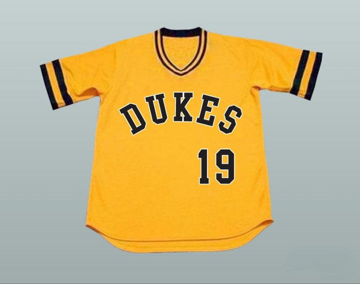 Custom Any Name Number JASON PRIESTLEY BRANDON WALSH DUKES 19 BASEBALL JERSEY STITCH SEWN NEW Top Stitched S-6XL