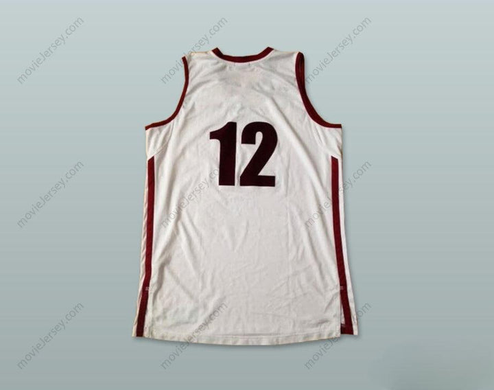 CUSTOM ANY Name Number LATVIJA 12 NATIONAL TEAM WHITE BASKETBALL JERSEY Top Stitched S-6XL