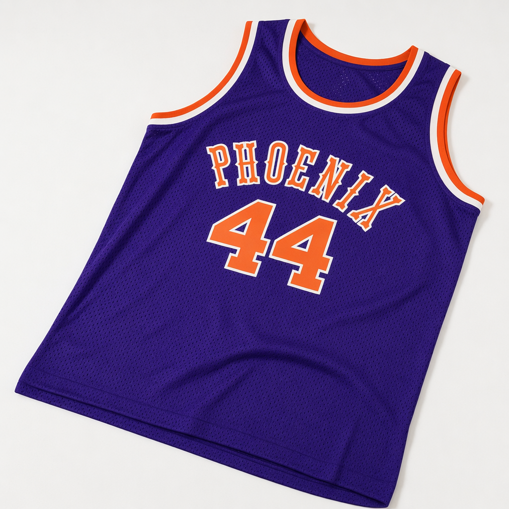 Custom Vintage 1970 Team Jersey Paul Westphal #44 White Purple Basketball Jersey Stitched S-6XL