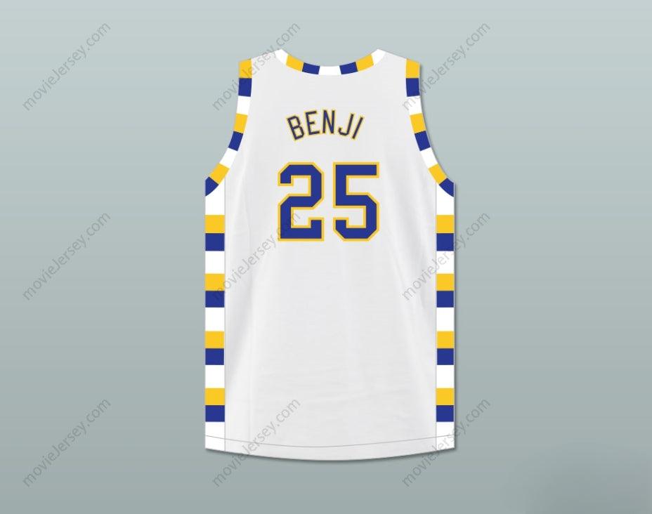 CUSTOM ANY Name Number BEN 'BENJI' WILSON 25 SIMEON CAREER ACADEMY WOLVERINES WHITE BASKETBALL JERSEY Top Stitched S-6XL