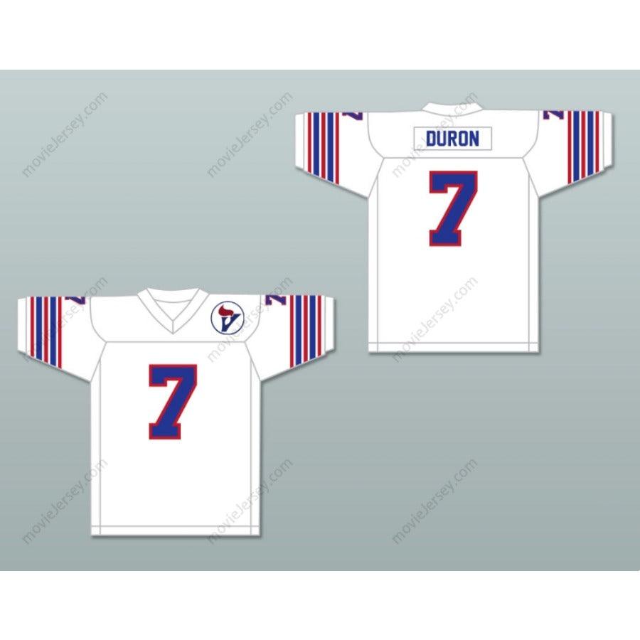 CUSTOM ANY Name Number 1975 WFL DENNY DURON 7 BIRMINGHAM VULCANS Football Jersey Top Stitched S-6XL